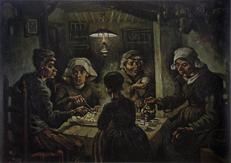 De Aardappeleters The Potato Eaters